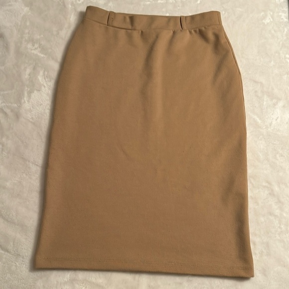 Atmosphere Beige Skirt - Picture 1 of 3